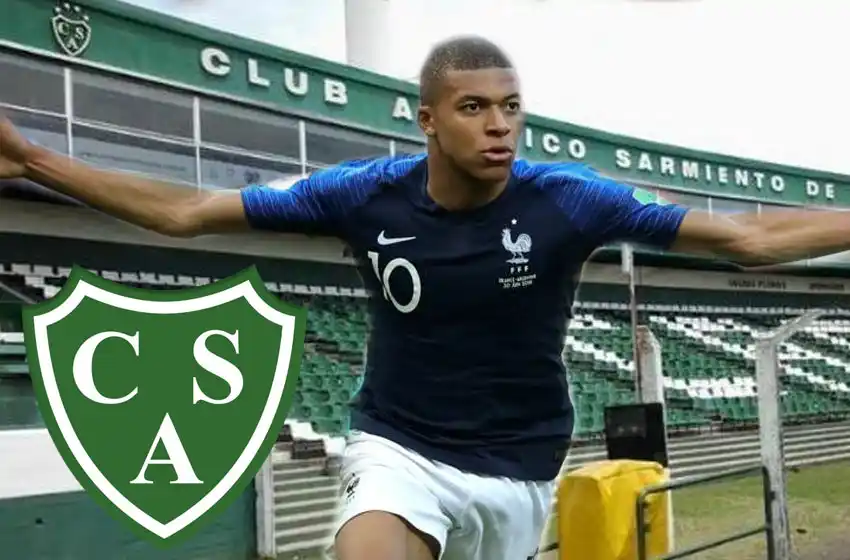 Sarmiento de Junín sumó un hincha inesperado: Kylian Mbappé