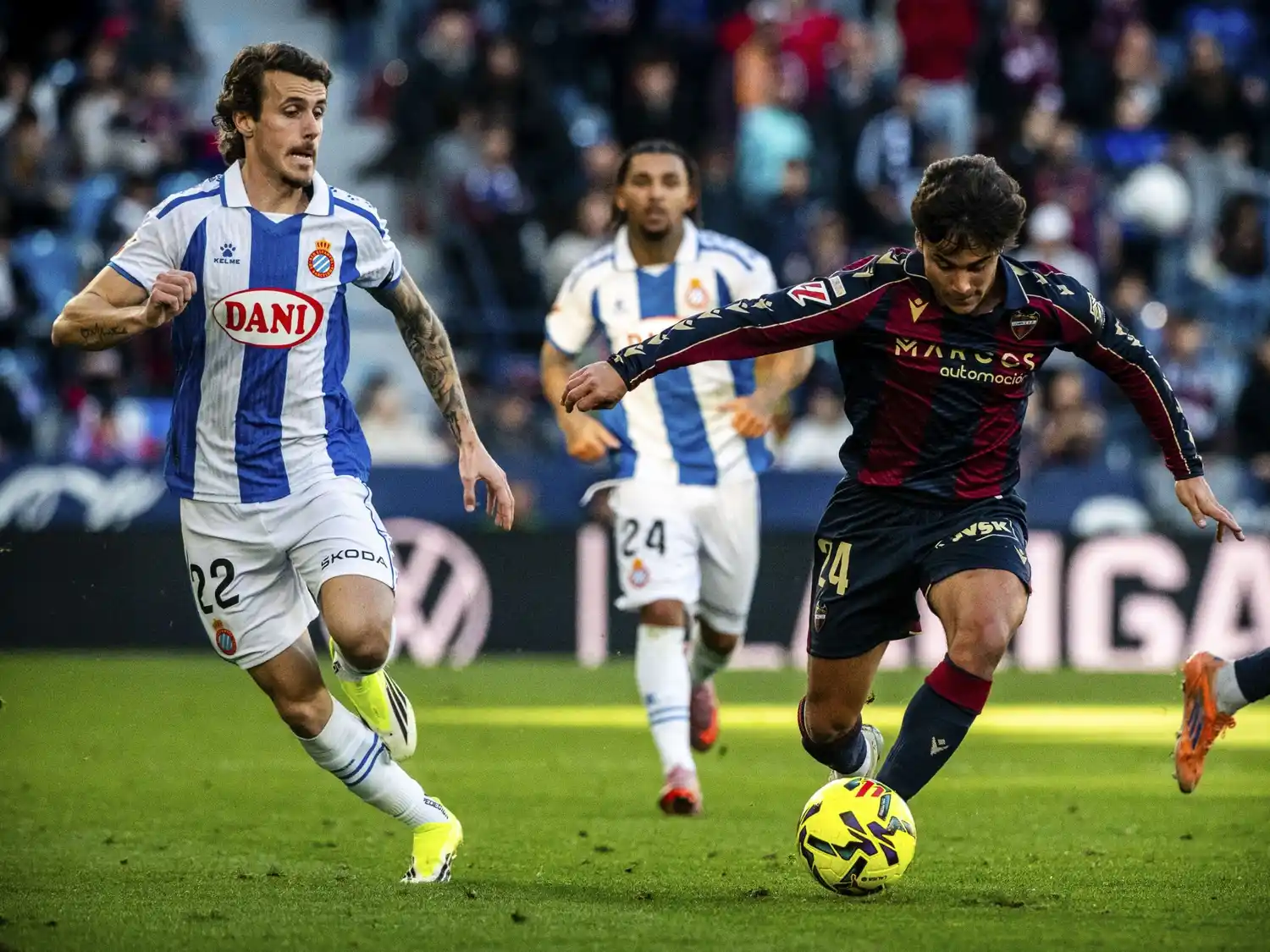 Levante igualó con Espanyol