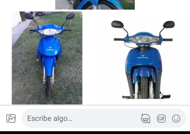 La moto que robaron frente a las cámaras de seguridad de la Nueva Terminal.