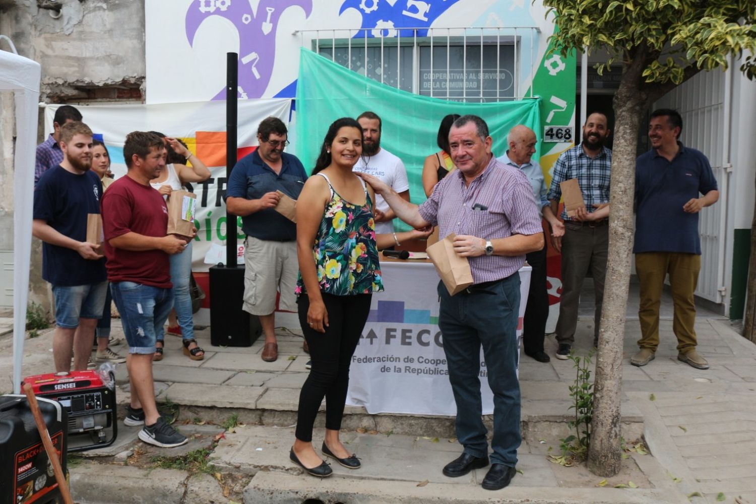 La Caja de Jubilaciones firmó un acuerdo con el sector cooperativo para refaccionar viviendas de municipales