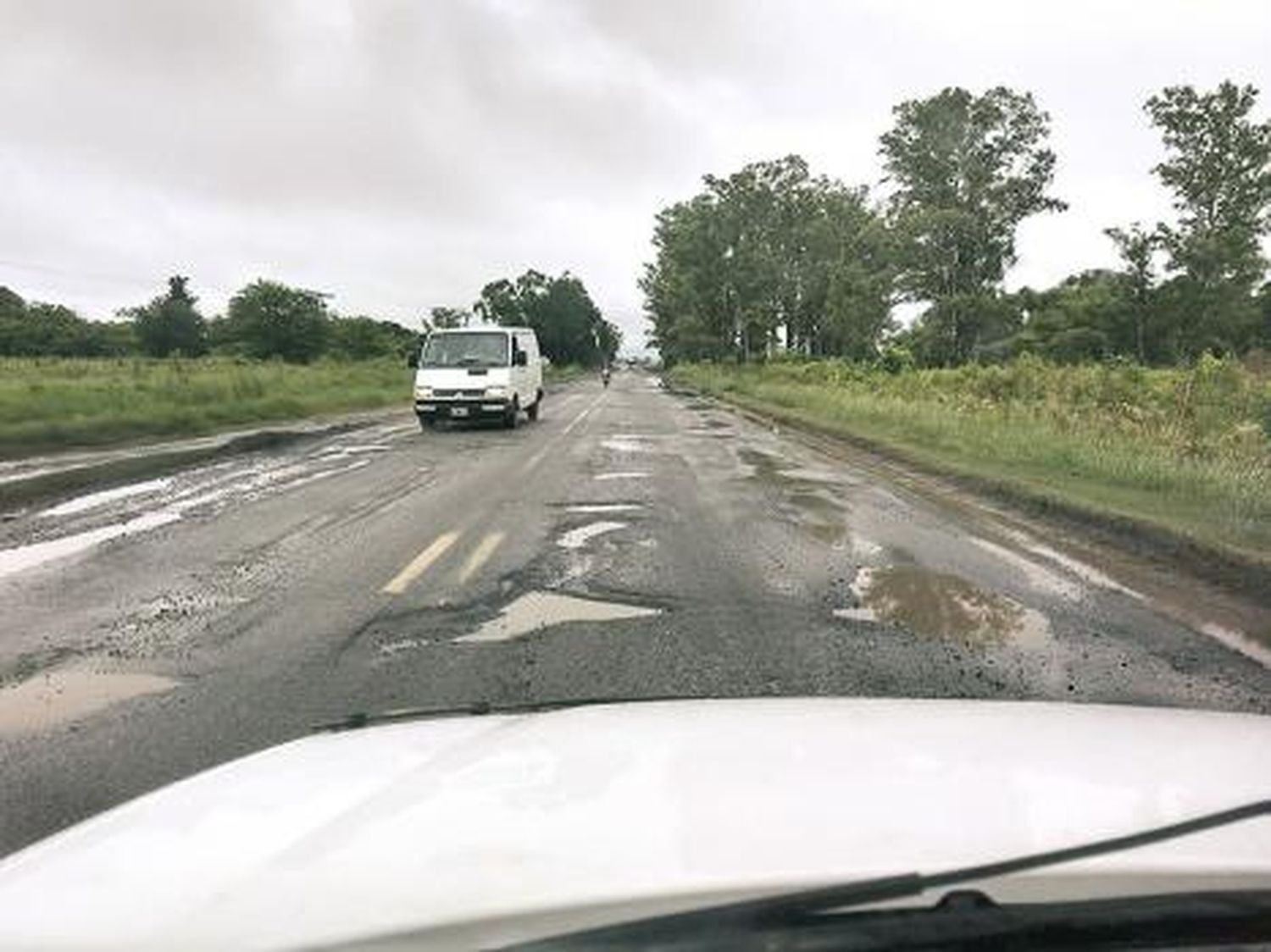 El senador Borla volvió a reclamarle al gobierno nacional por el estado de la Ruta Nacional 11
