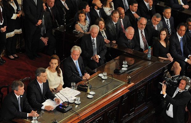 Bordet participó de la jura del presidente Mauricio Macri