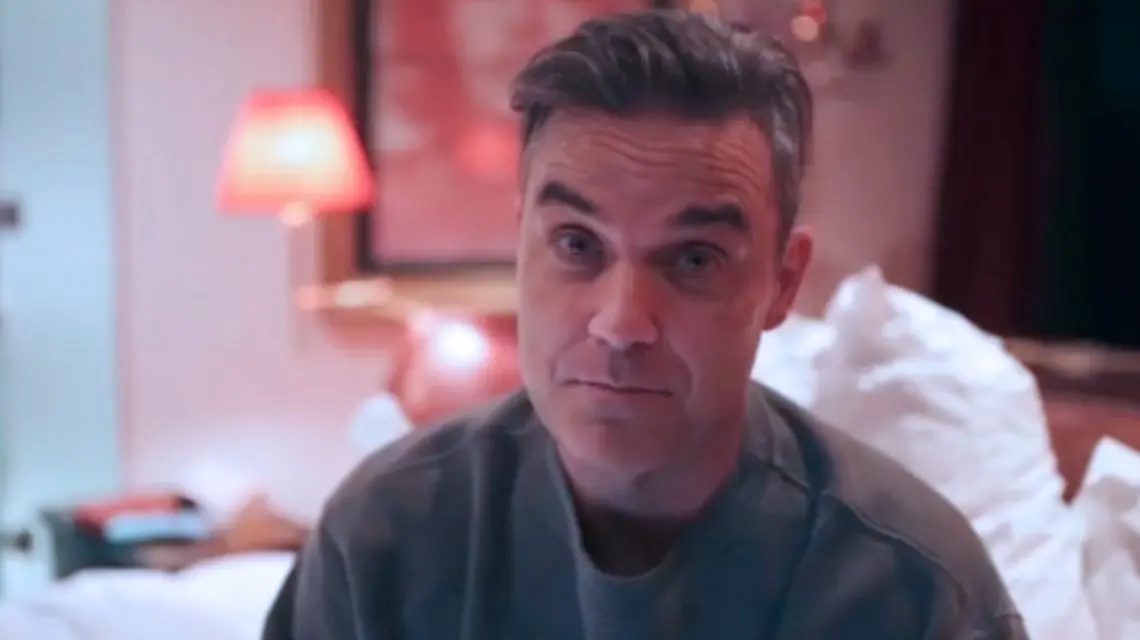 El video de Robbie Williams para sus fans en Argentina