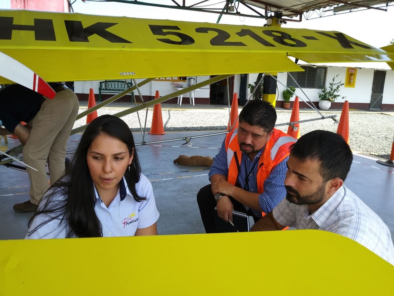 La ANAC brindó asistencia a inspectores colombianos