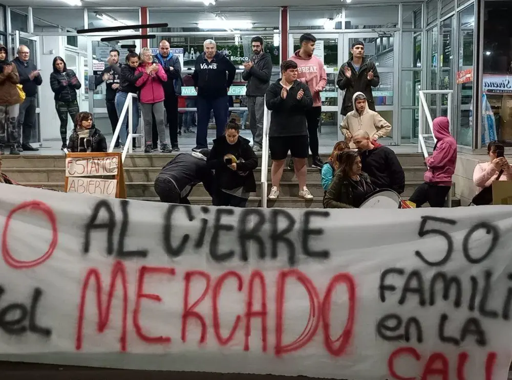 Sigue el conflicto con comerciantes en Bahía Blanca: "No hay otra solución posible que el Mercado Municipal esté vacío y cerrado”