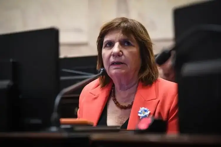 Patricia Bullrich, jefa del bloque de senadores de La Libertad Avanza.