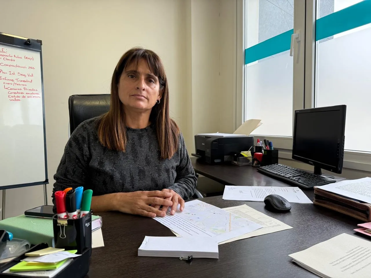 Seguridad analiza el material captado por las cámaras de monitoreo
