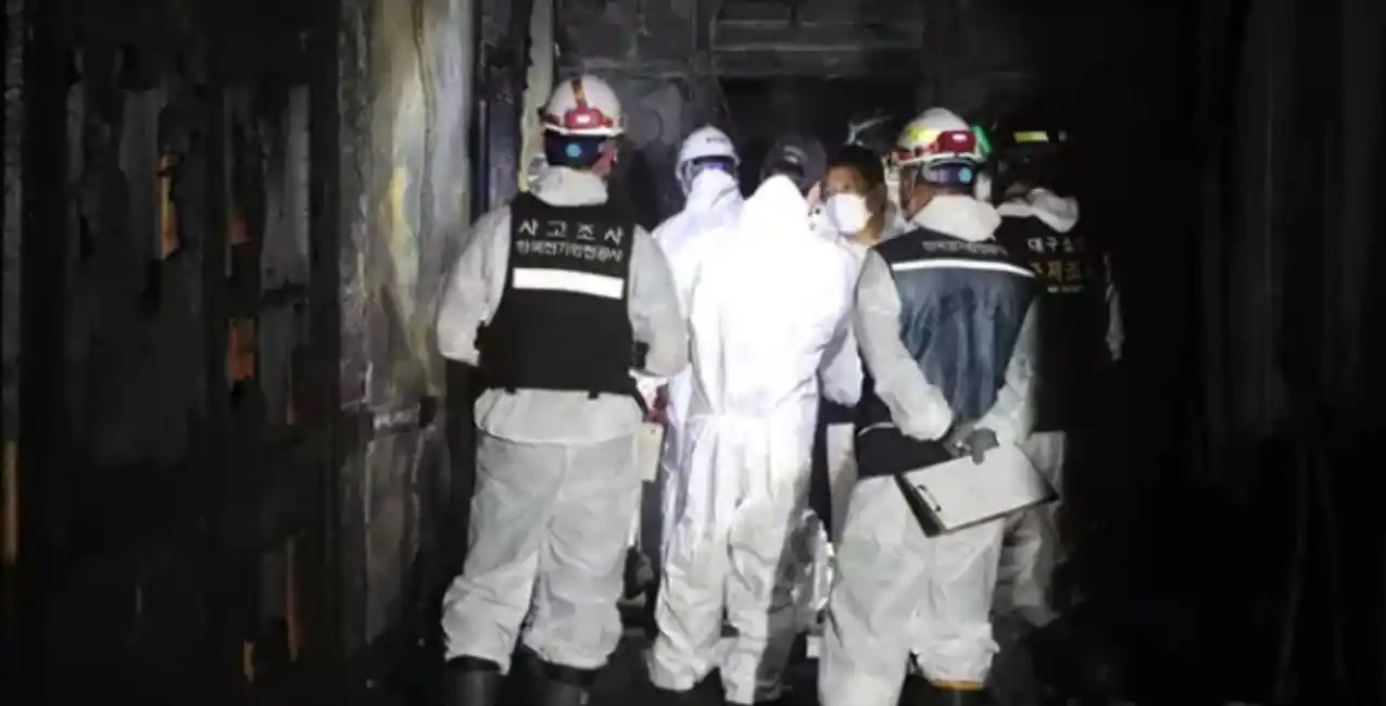 Corea del Sur: murieron siete personas tras un incendio en centro comercial