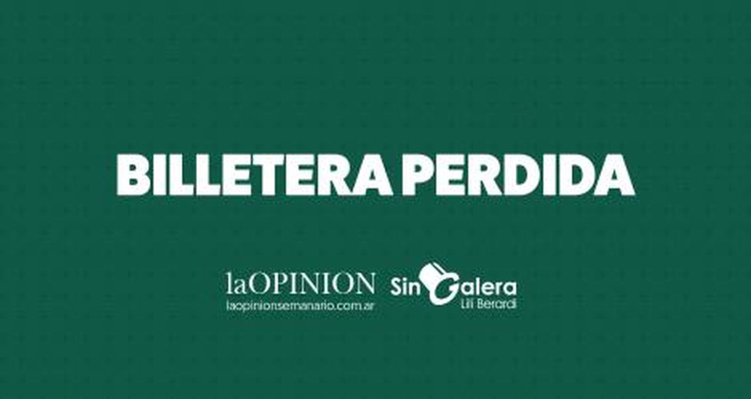 Daniel perdió su billetera y ofrece recompensa para recuperarla