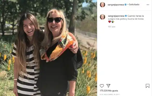 El parecido de la China Suárez con su suegra