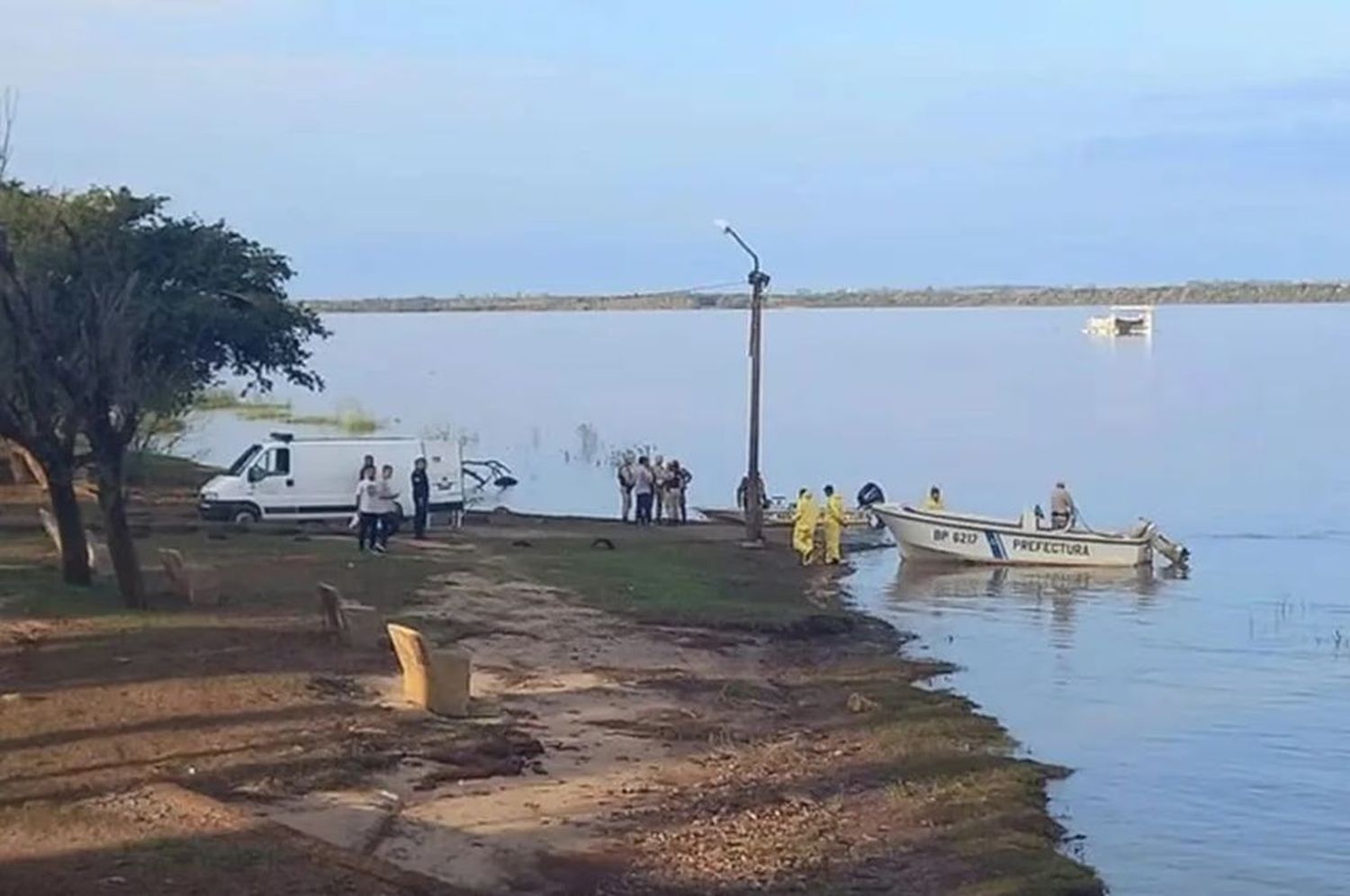 Cuerpo hallado en el río Uruguay