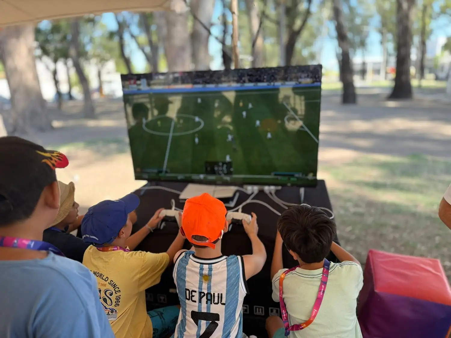 La actividad promocional de los Juegos Suramericanos se desarrollará este viernes hasta las 19 en Santa Fe y Pueyrredón. Foto: MVT