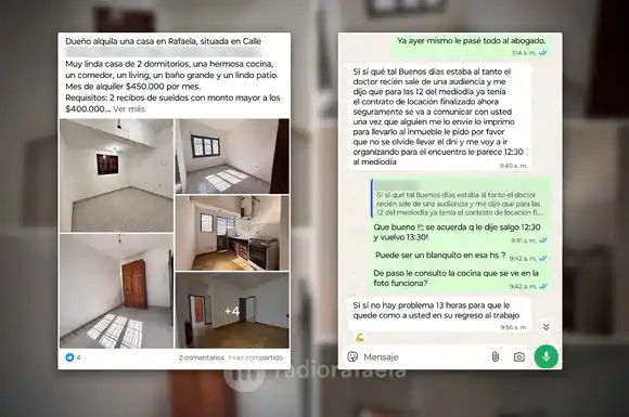 Estafaron a una vecina con el falso alquiler de una vivienda y necesita ayuda: “Confié en las personas equivocadas”