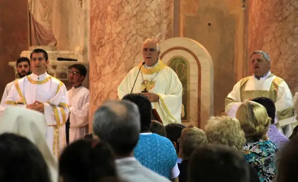 Monseñor Lozano presidió la Misa Crismal en la Catedral San José