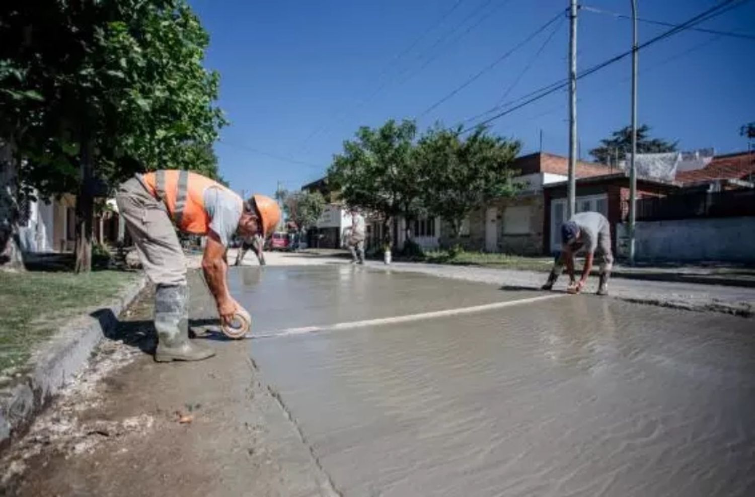 El Municipio realiza obras viales en seis frentes de manera simultánea