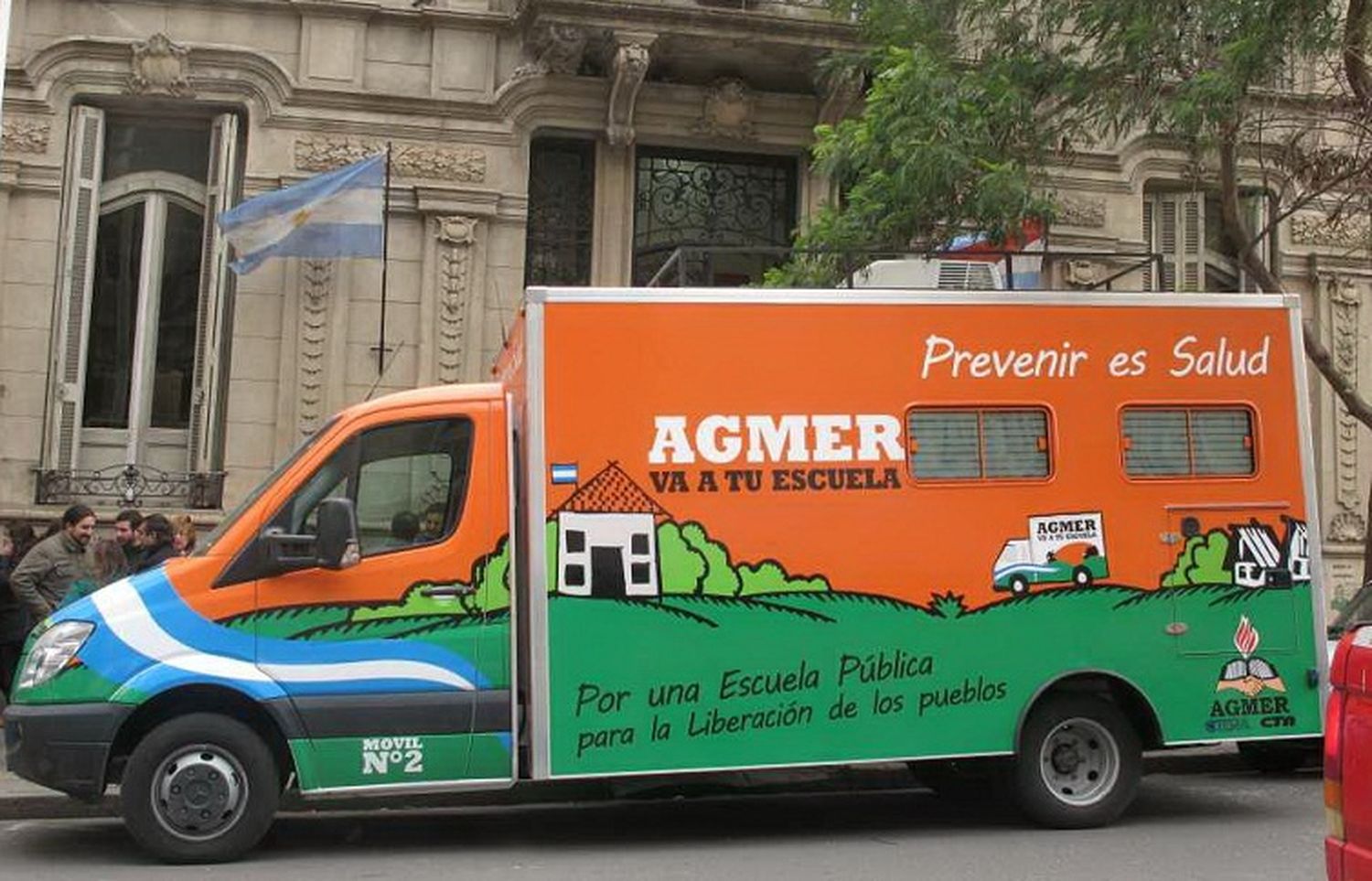 Consultorios móviles de Agmer recorrerán todas las escuelas