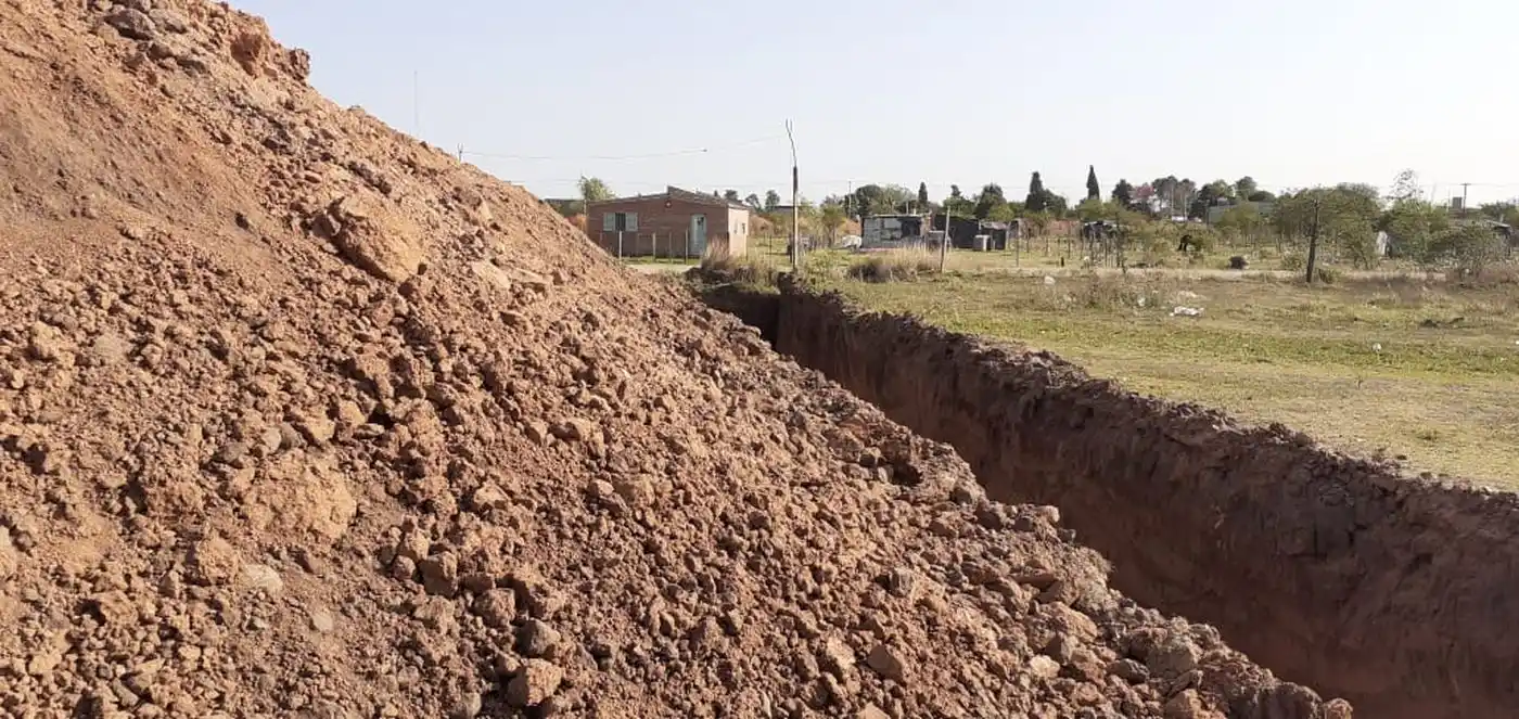 Sauce Viejo: un zanjón para frenar las usurpaciones