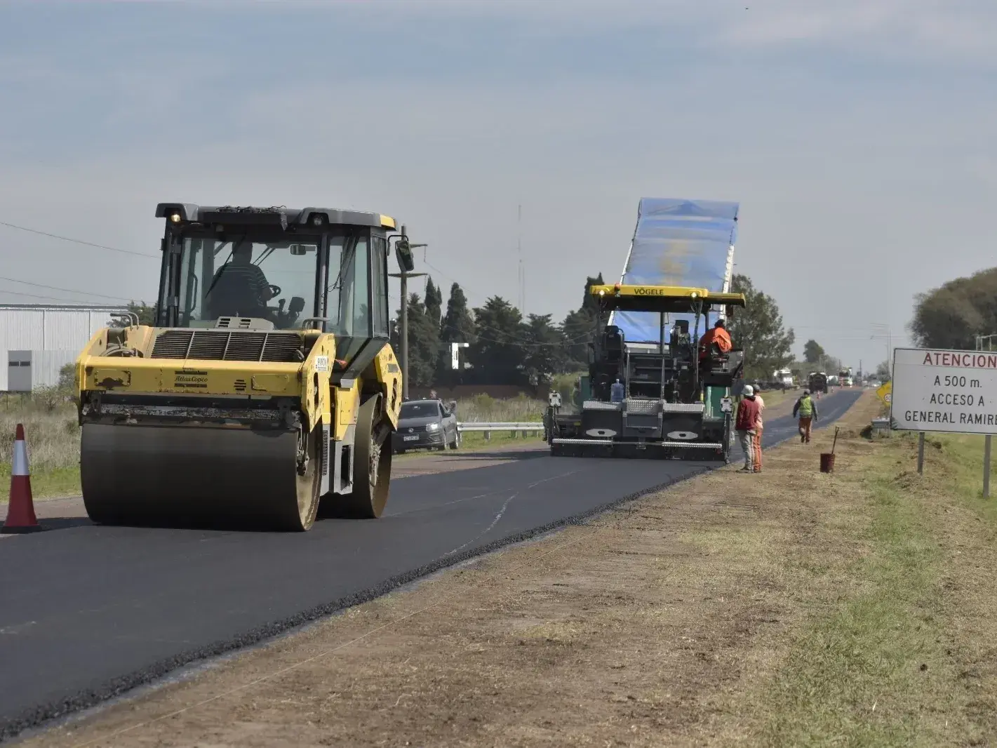 Vialidad Nacional avanza con la recuperación de la Ruta 12 en Entre Ríos