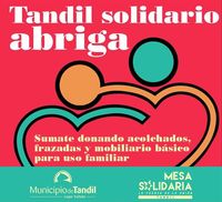 Tandil Solidario Abriga: ¿Cómo colaborar?