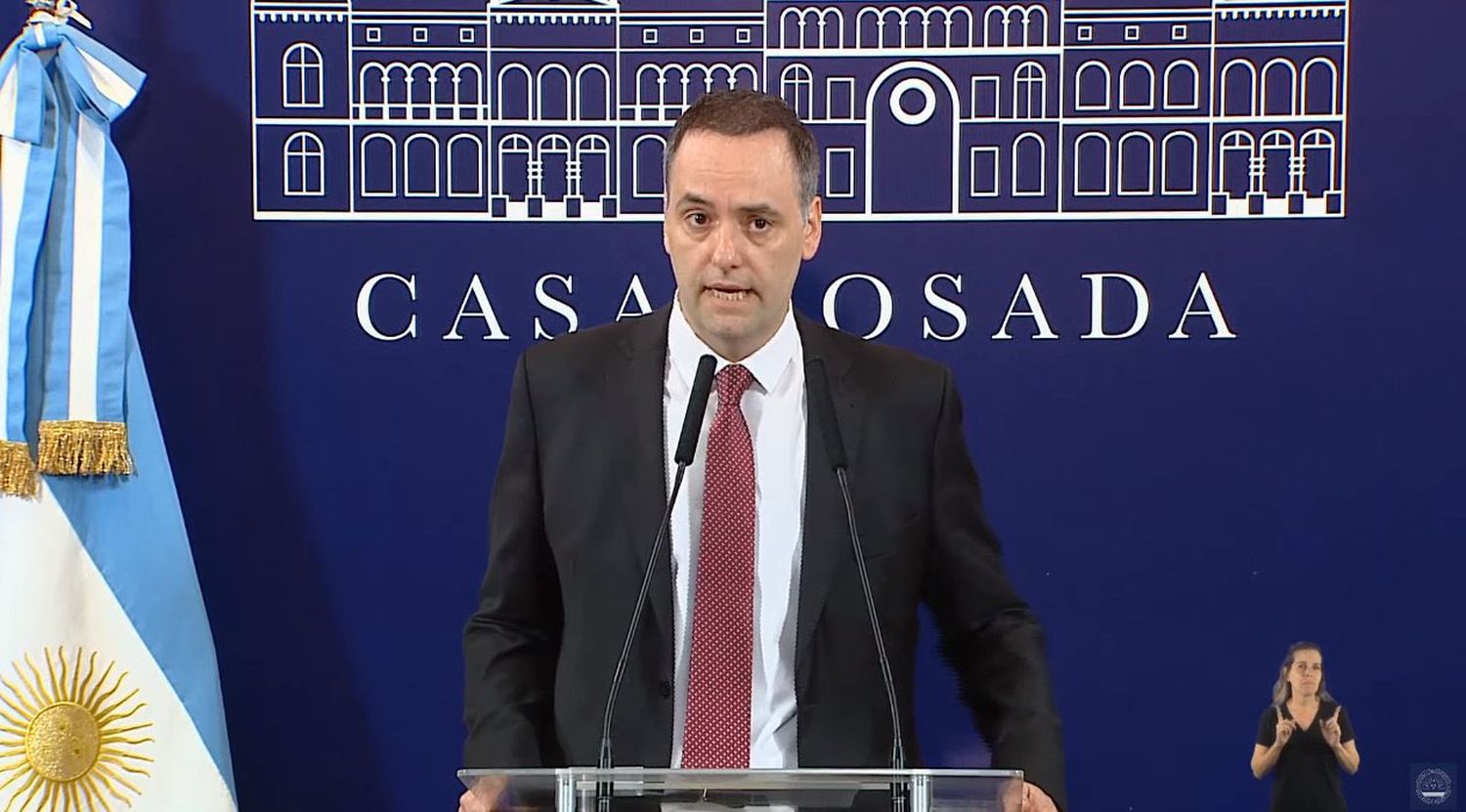 Vocero presidencial, Manuel Adorni