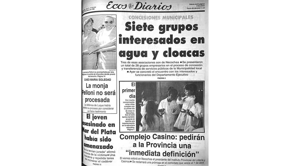 Martes 12 de marzo de 1996