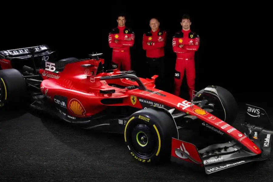 Ferrari presentó el SF23 para la temporada de a F1