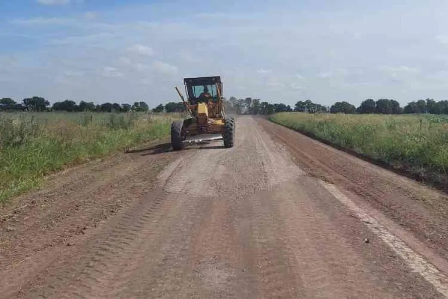 Caminos rurales: culmina la primera etapa de obras entre Humboldt y Colonia Rivadavia