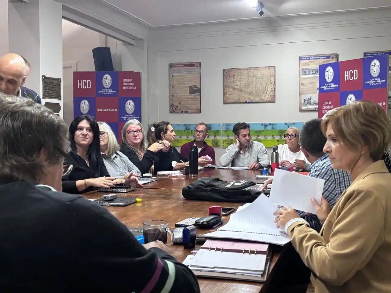 Discusión. La que se llevó hace unos días en el Concejo por la situación crítica de la salud en el distrito