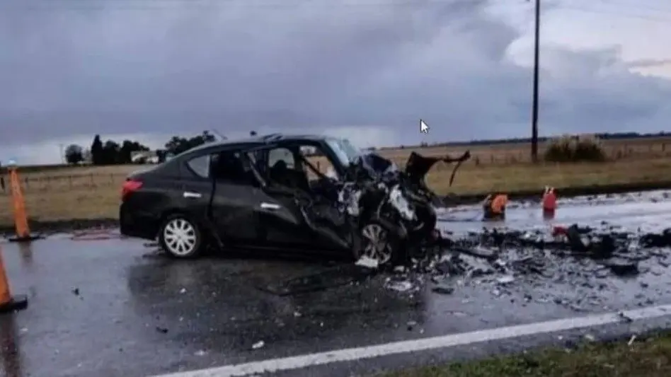 Murieron dos personas en un accidente en la Ruta 88