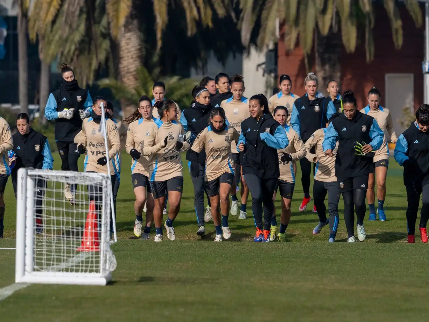 La Selección Argentina se enfoca en el inicio de la Copa América en Ecuador.Foto:@Argentina