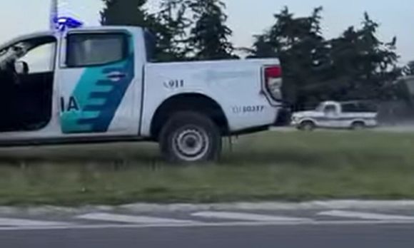 Video: tiros, choques y detenidos en plena ruta durante una cinematográfica persecución desde Pigüé a Bahía Blanca