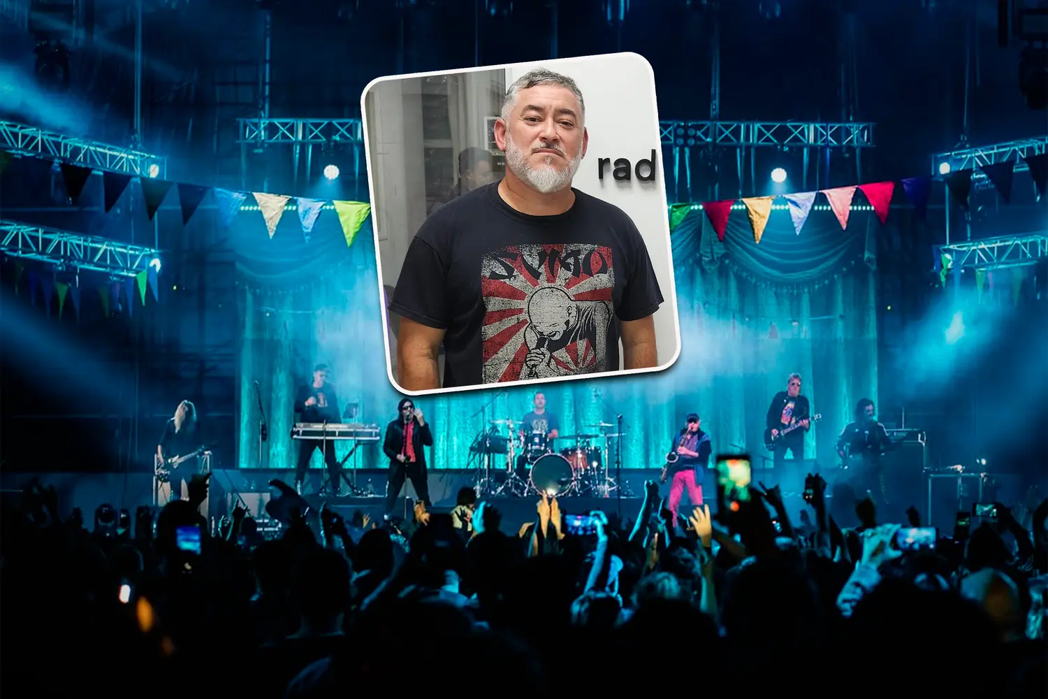 Dante Farías - Integrante de la organización | La Kermesse, la banda con integrante de los Redondos de Ricota, estará en Rafaela
