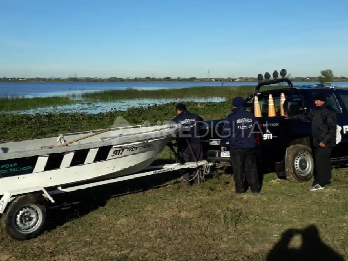 Santa Fe: hallaron el cuerpo del pescador desaparecido tras caer al Río Colastiné