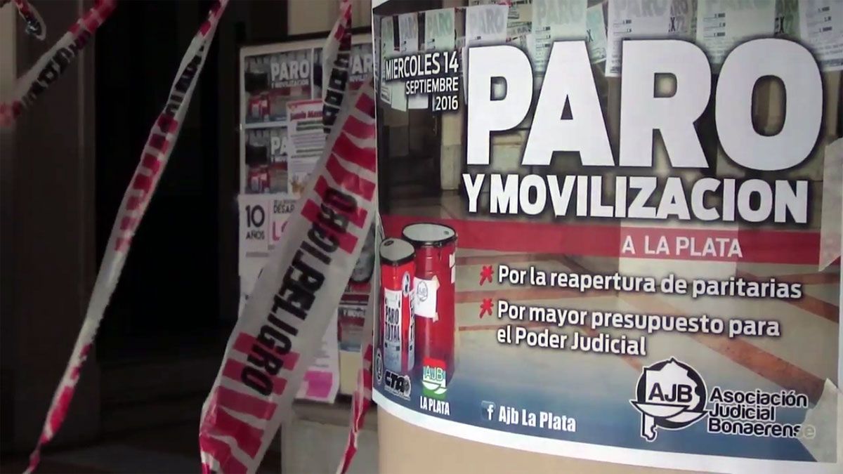 Médicos y Judiciales paran reclamando reapertura de paritarias