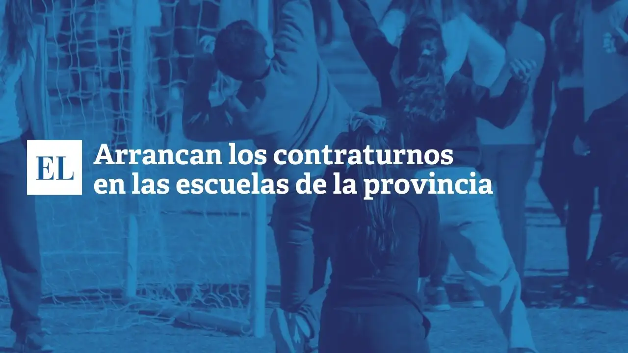 Arrancan los contraturnos en las escuelas de la provincia
