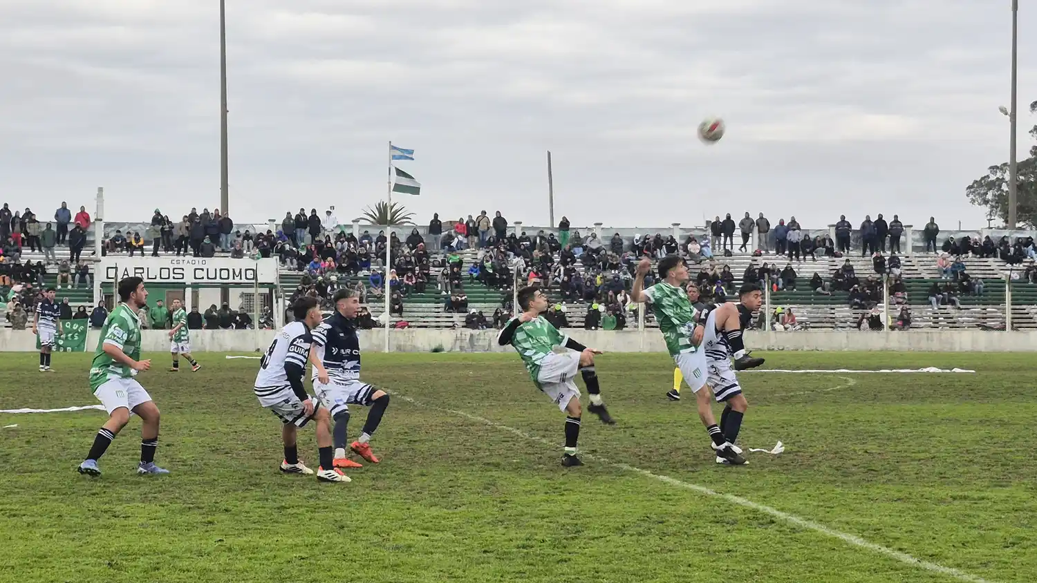 Estación ante Ministerio por el clásico de Quequén
