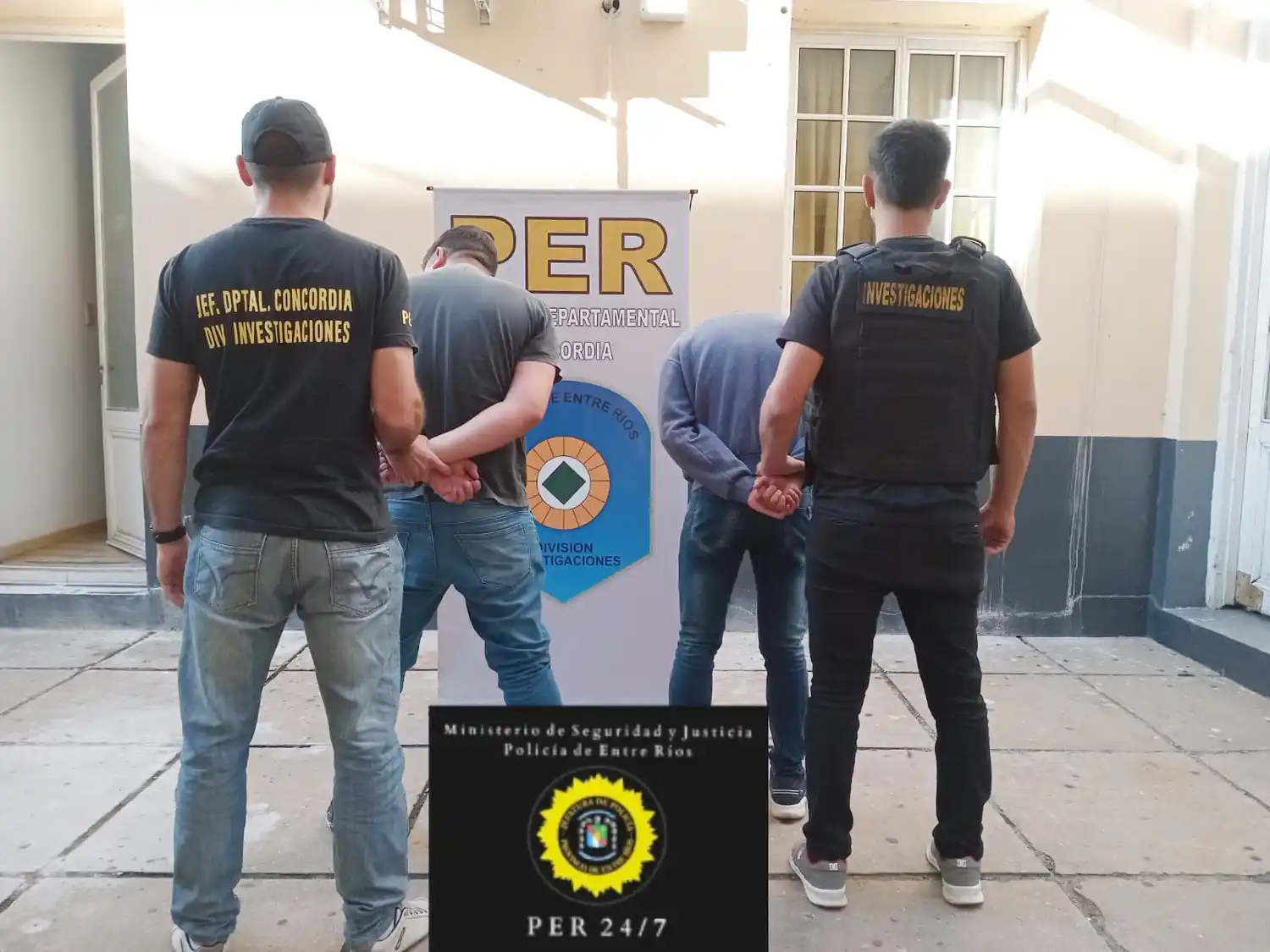 Detuvieron a dos hombres de una red vinculada a la tentativa de homicidio