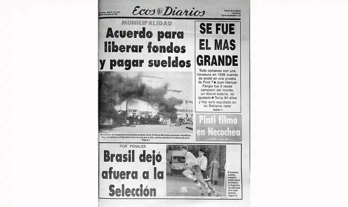 Martes 18 de julio de 1995