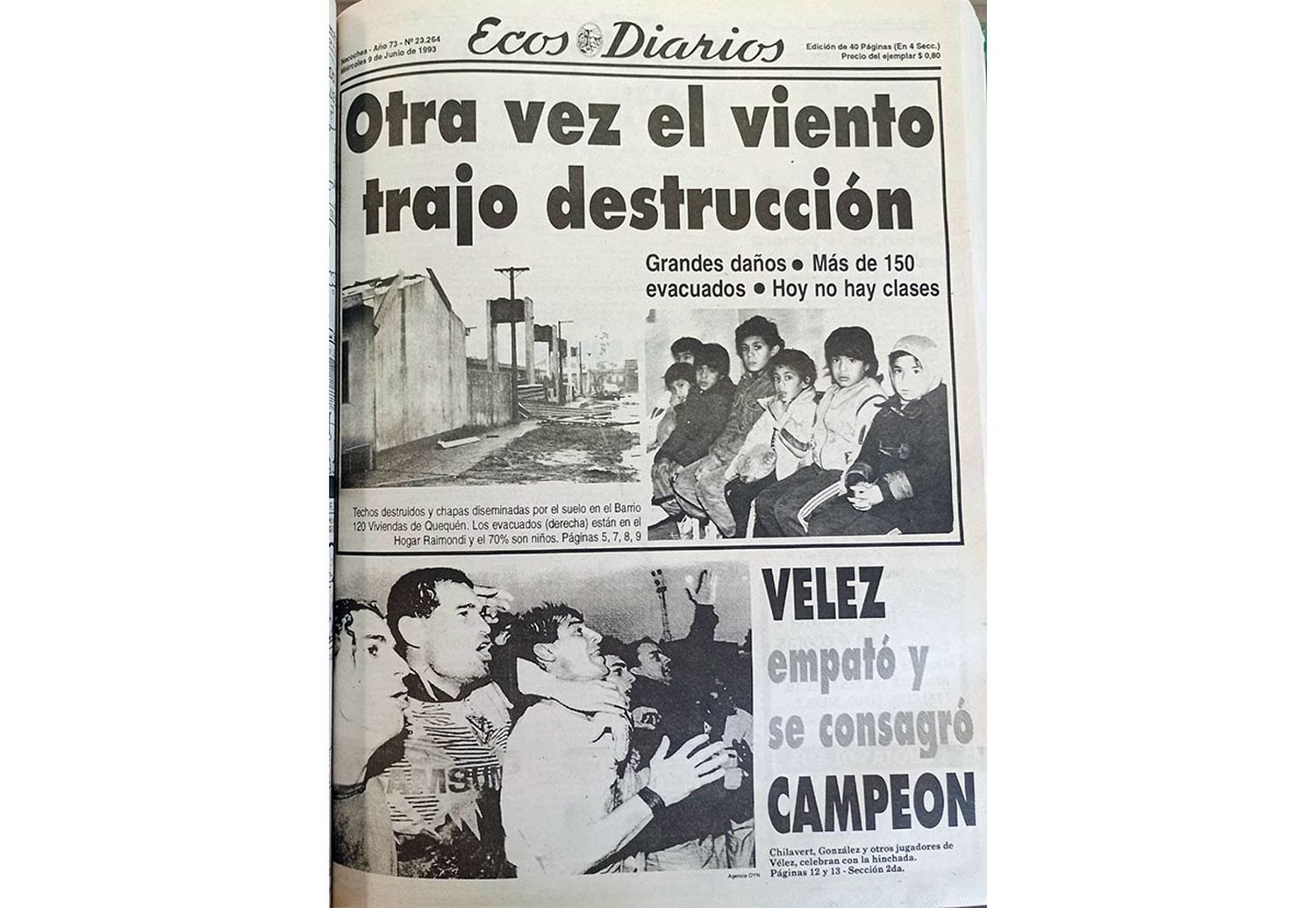 Miércoles 9 de junio de 1993