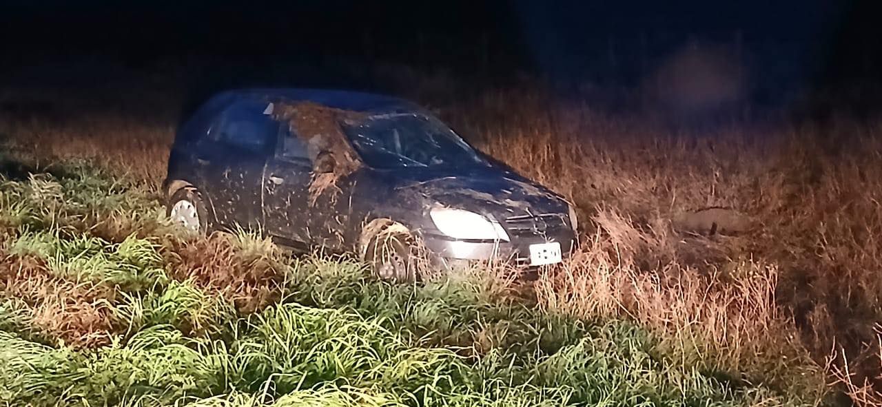 Vuelco en cercanías al acceso a Dorrego: una persona oriunda de Tres Arroyos resultó ilesa