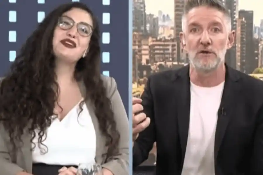 Novaresio, tras abandonar una entrevista en vivo sobre la guerra en Israel: "Para nada arrepentido"
