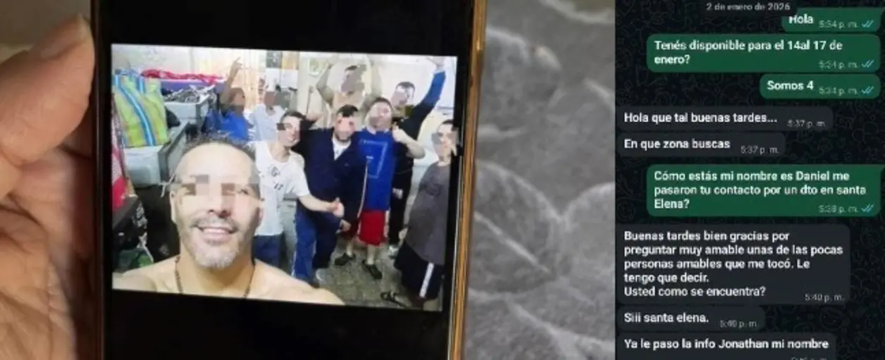 Habló el ex interno de Devoto cuya imagen fue usada en una estafa en Santa Clara: “Daña mi reputación”