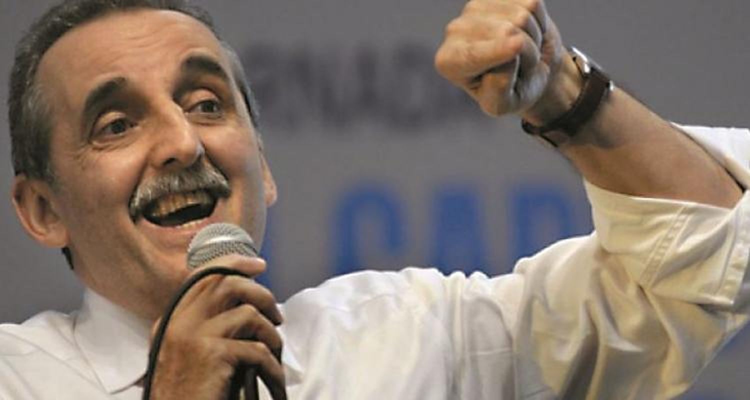 Guillermo Moreno, en Baradero