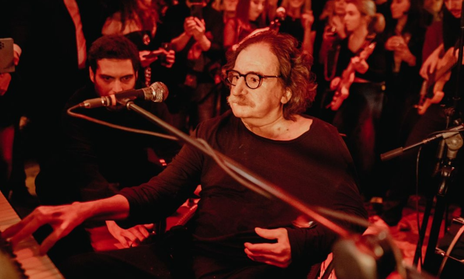 Charly García en el Faena, su primera presentación en público después de dos años