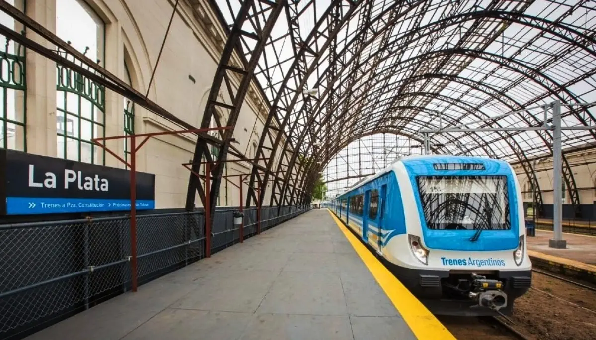 Estación de Trenes de La Plata.