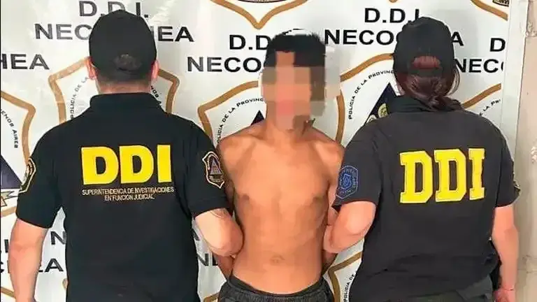 Capturado. Durante un procedimiento en Quequén