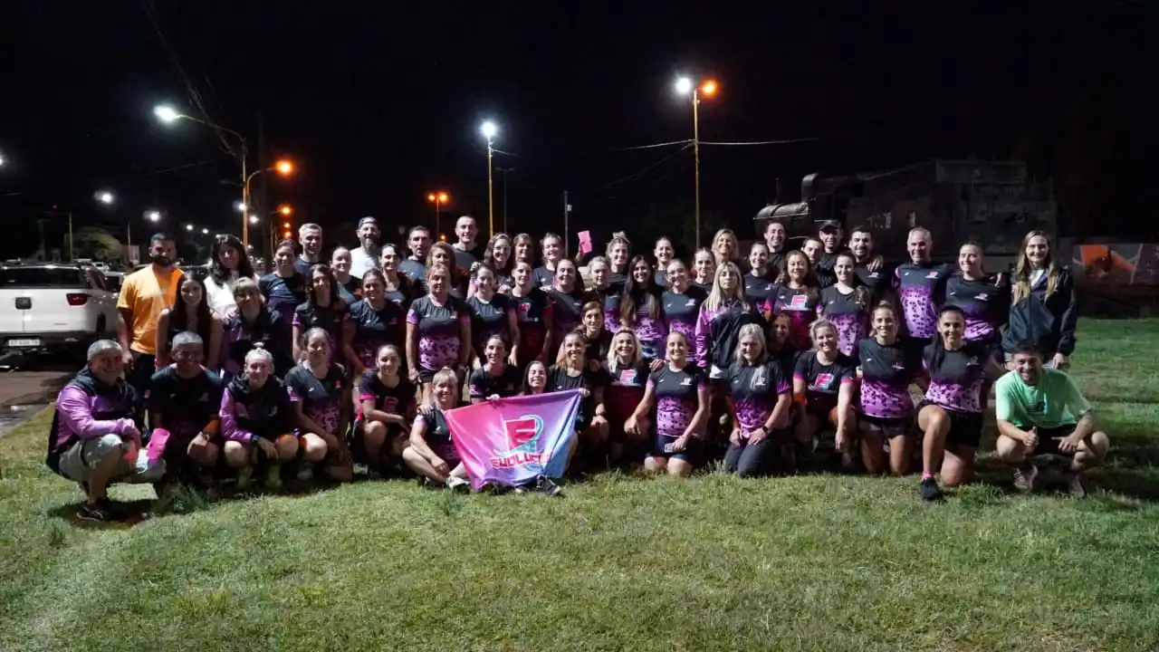 Un gran equipo. Integrantes de Evolucion Running, cuya instructora es Fernanda Martínez