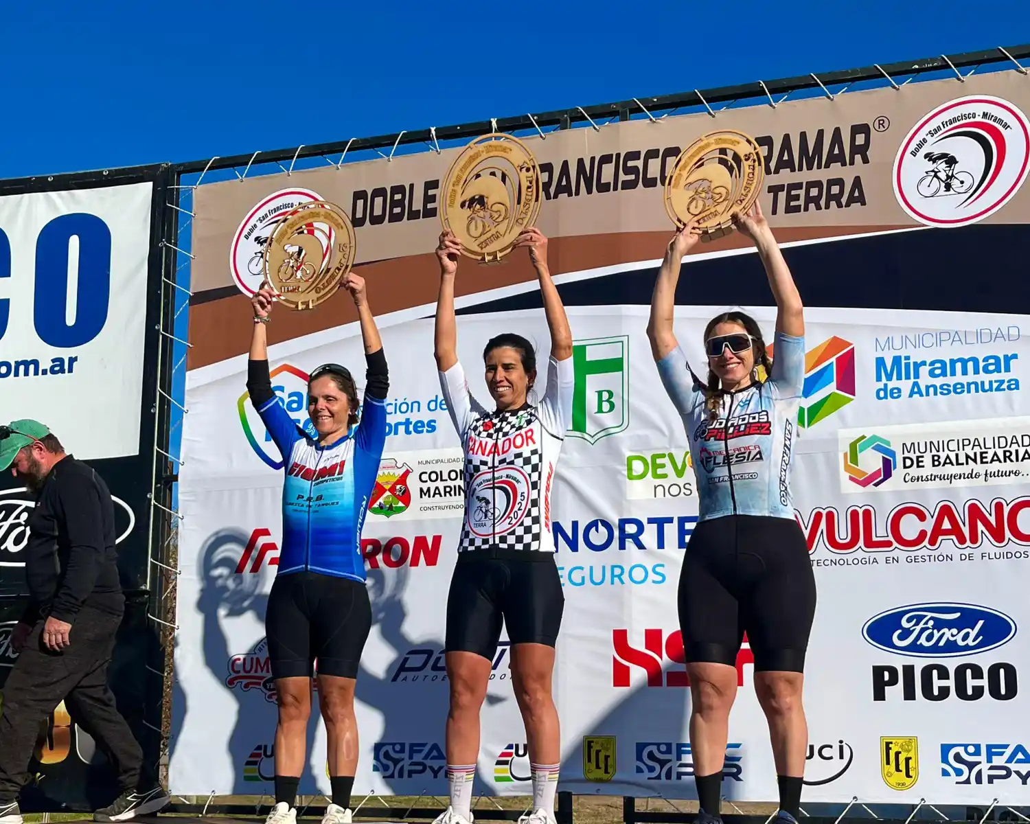 Valeria Bianco fue tercera en la clasificación general de damas.