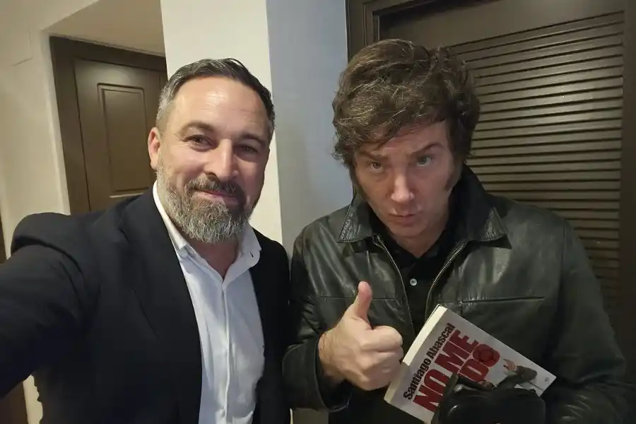 Milei se reunió con el líder de Vox y afianzó su vínculo con la ultraderecha española