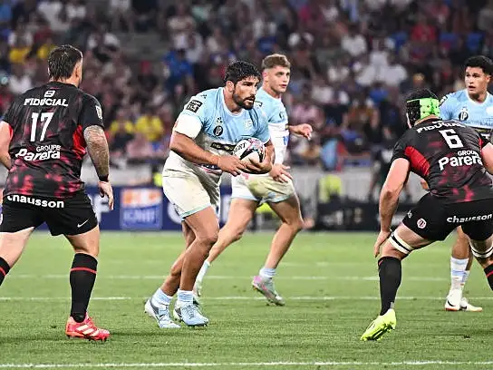 Bruni en acción durante la semifinal.